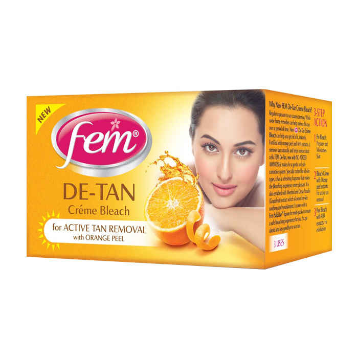Buy Fem De-Tan Creme Bleach (10 g) - Purplle
