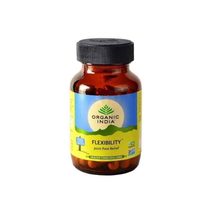Buy Organic India Flexibility 60 Capsules Bottle - Purplle