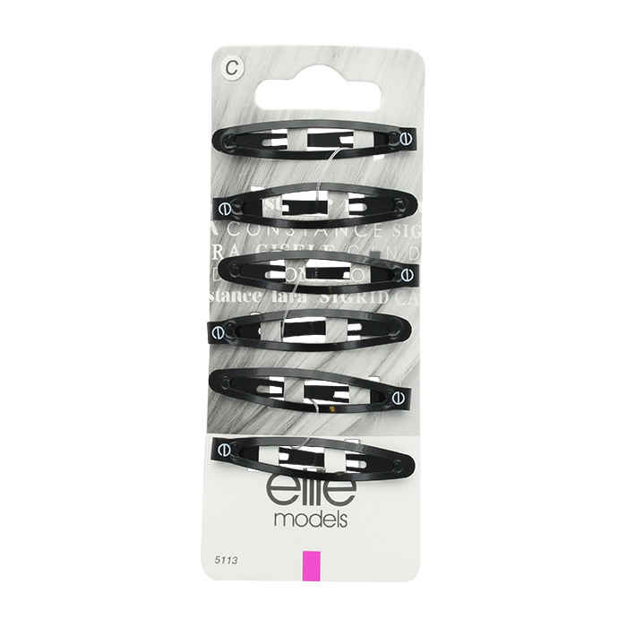 Buy Elite Models Fashion Hair Clips - Black - Purplle