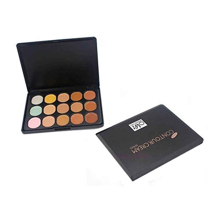 Buy Me Now Highlighter Contour Cream Concealer Palette (15 Shades) - Purplle