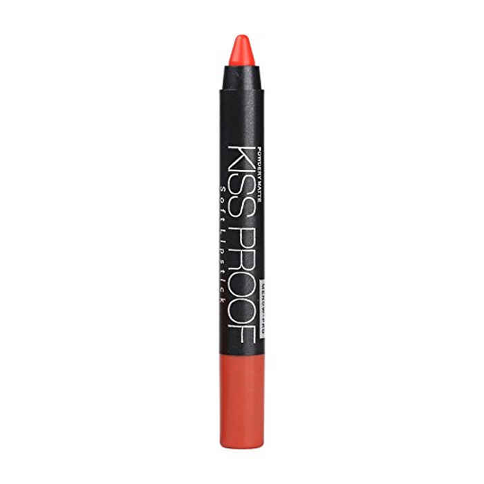 Buy Me Now Kiss Proof Waterproof Matte Lip Pencil Lipstick Lip Liner 19 - Purplle