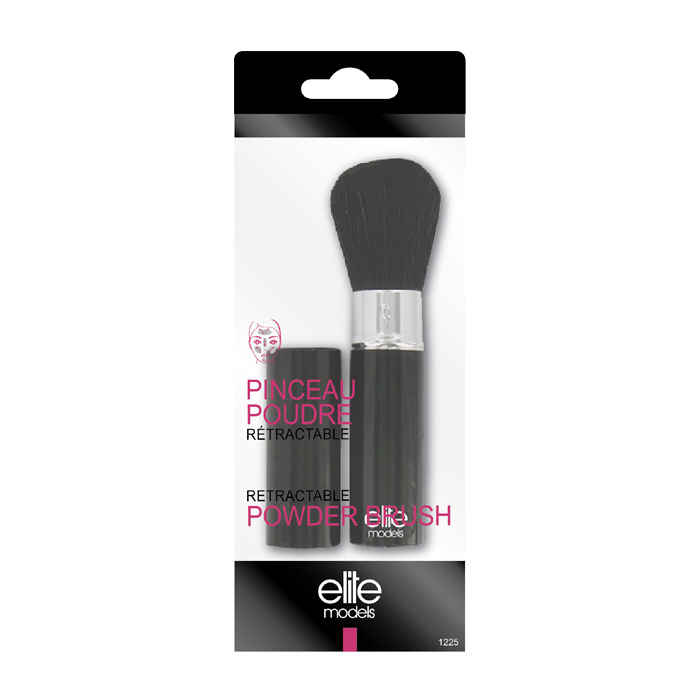 Buy Elite Models (France) Retractable Makeup Powder Brush Applicator (ABC1225) - Purplle