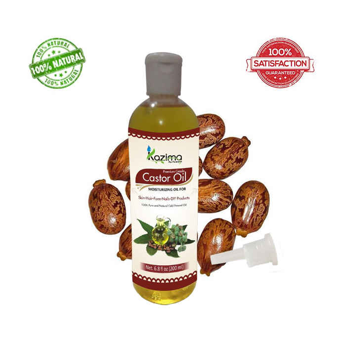 Buy Kazima Castor Oil (200 ml) - Purplle