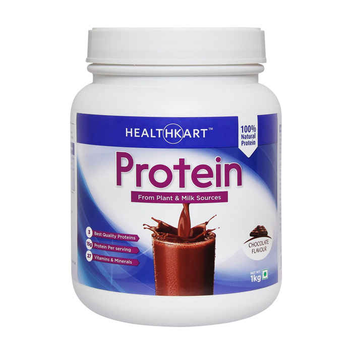Buy Healthkart Protein, 2.2 Lb Chocolate (1 kg) - Purplle