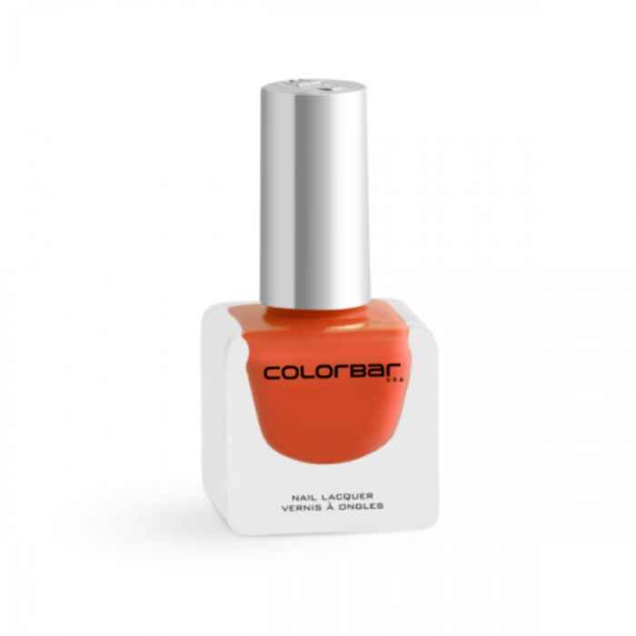 Buy Colorbar Luxe Nail Lacquer Orange Pop-114 (12 ml) - Purplle
