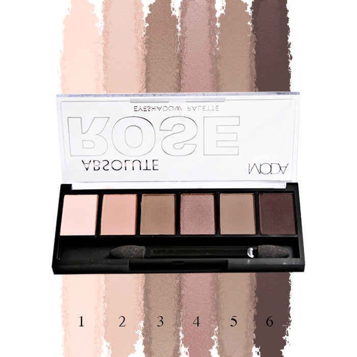 Buy Moda Cosmetics Absolute Rose Eyeshadow Palette - Purplle