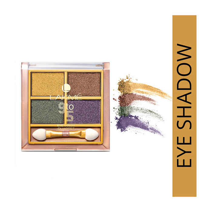 Buy Lakme 9 To 5 Eye Quartet Eyeshadow - Tanjore Rush (7 g) - Purplle