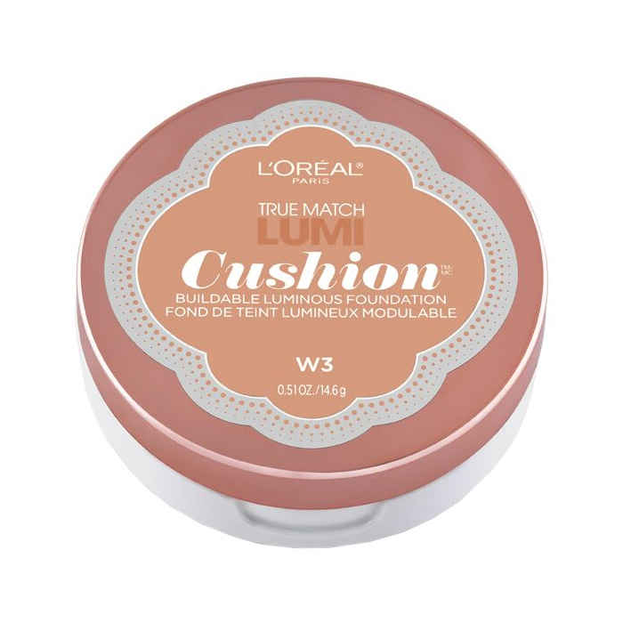 Buy L'Oreal Paris True Match Lumi Cushion Foundation W3 Nude Beige (14.6 g) - Purplle