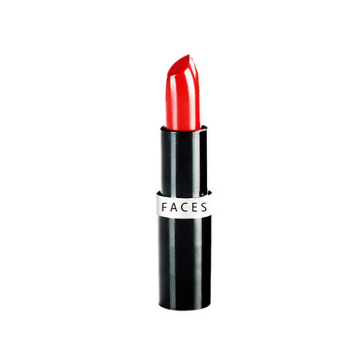 Buy Faces Canada Go Chic Lipstick Poppy Red 411 (4 g) - Purplle