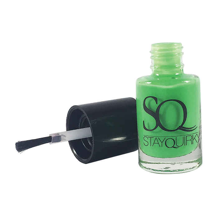 Buy Stay Quirky Nail Polish, Gel Finish, Ellen De-Green-Ers 485 (6 ml) - Purplle