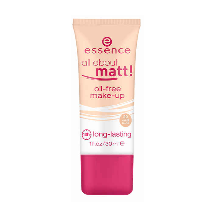 Buy Essence All About Matt! Oil-Free Make-Up 20 Matt Nude (30 ml) - Purplle