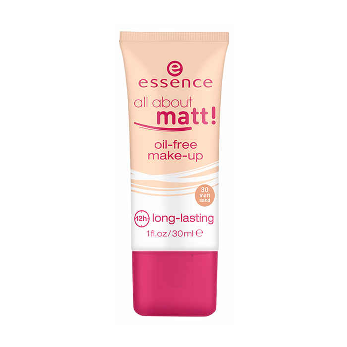 Buy Essence All About Matt! Oil-Free Make-Up 30 Matt Sand (30 ml) - Purplle