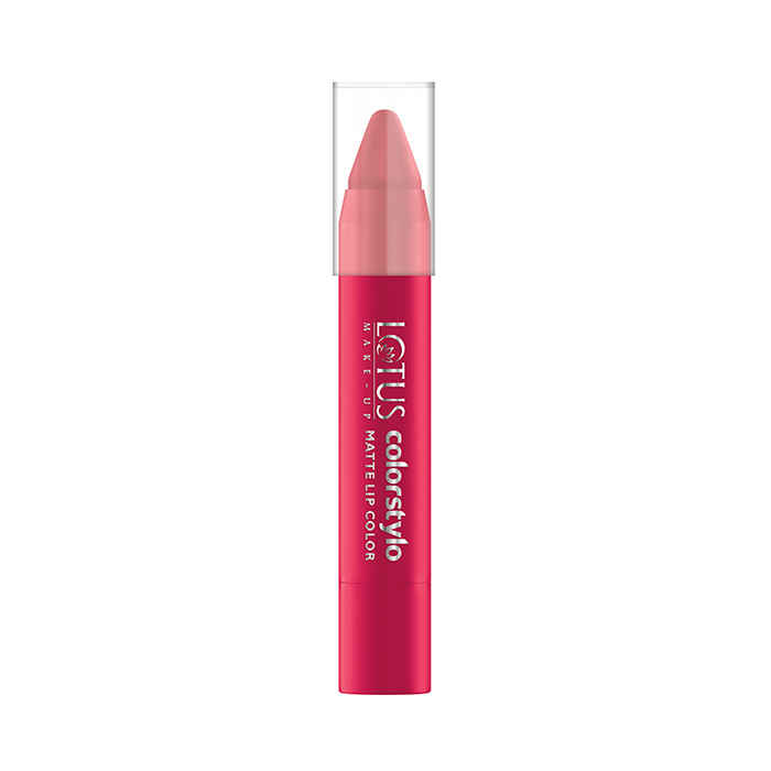 Buy Lotus Makeup Colorstylo Matte Lip Color - Magic Pink 214 (3.7 g) - Purplle