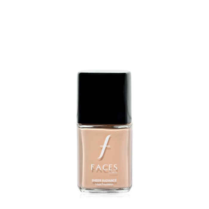 Buy Faces Canada Sheer Radiance Liquid Foundation Sheer Ivory 01 (30 ml) - Purplle