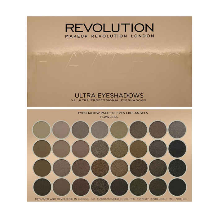Buy Makeup Revolution 32 Eyeshadow Palette Flawless (16 g) - Purplle