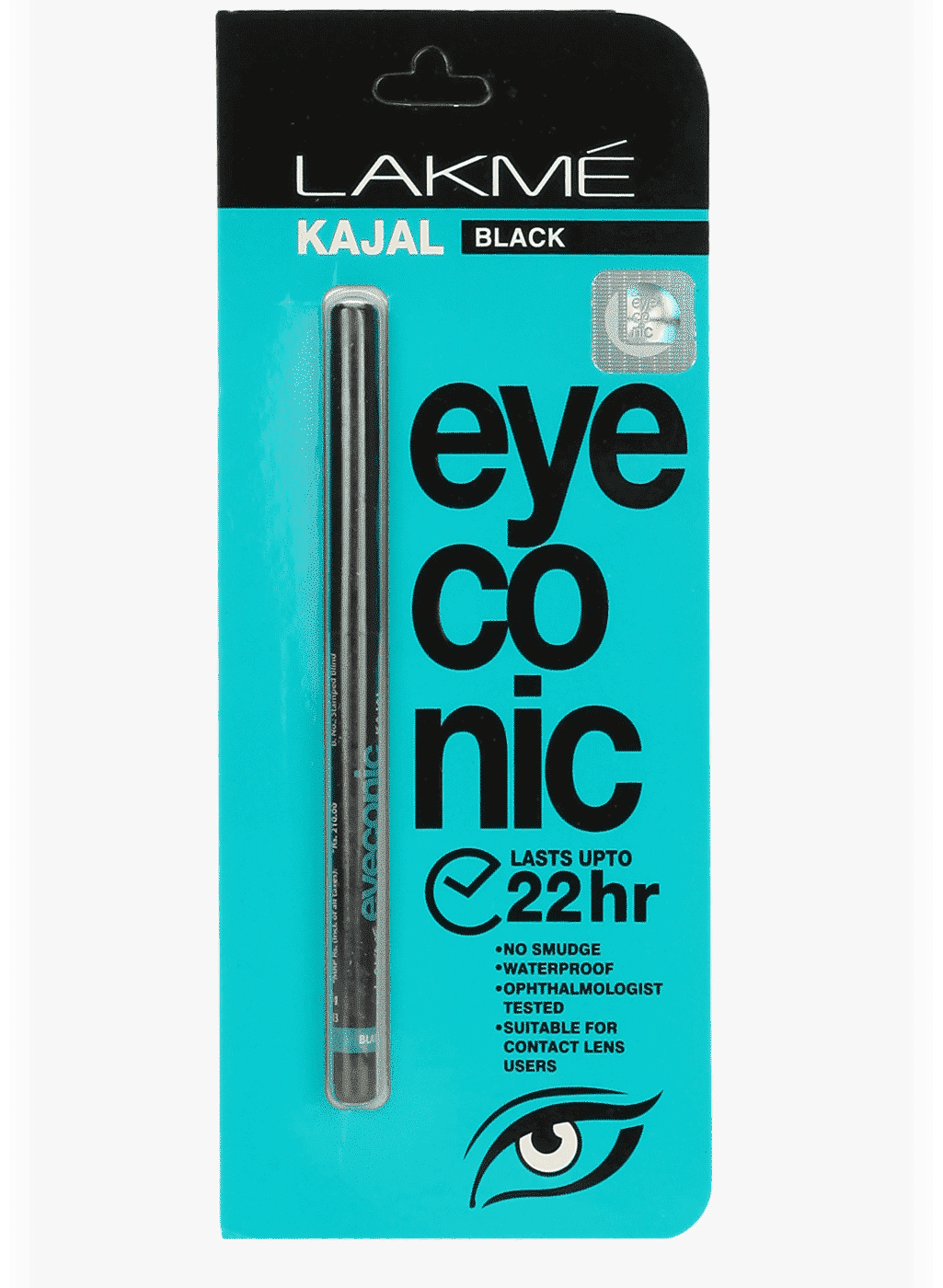 Buy Lakme Eyeconic Kajal - Black (0.35 g) - Purplle