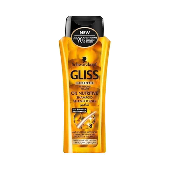 Buy Schwarzkopf Gliss Hair Repair With Liquid Keratin Oil Nutritive Shampoo (250 ml) - Purplle