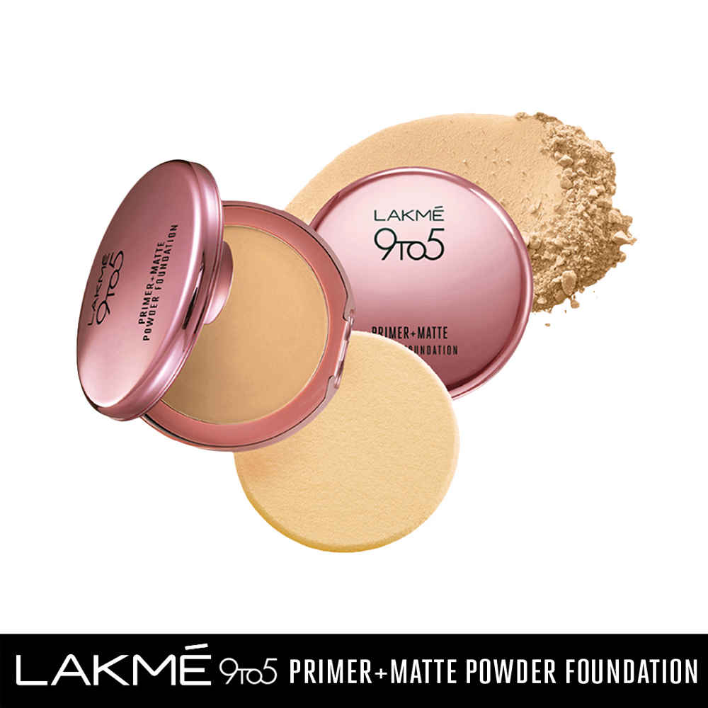Buy Lakme Powerplay Primin gm Powder Foundation Compact, Ivory Cream | 9 gm - Purplle