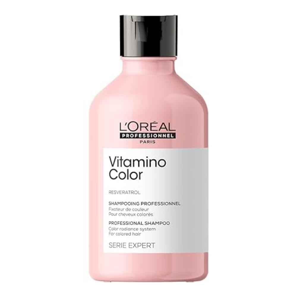 Buy L'Oreal Professionnel Serie Expert Vitamino Shampoo | Protects hair colour from fading & adds shine | With Antioxidant properties (300ml) - Purplle