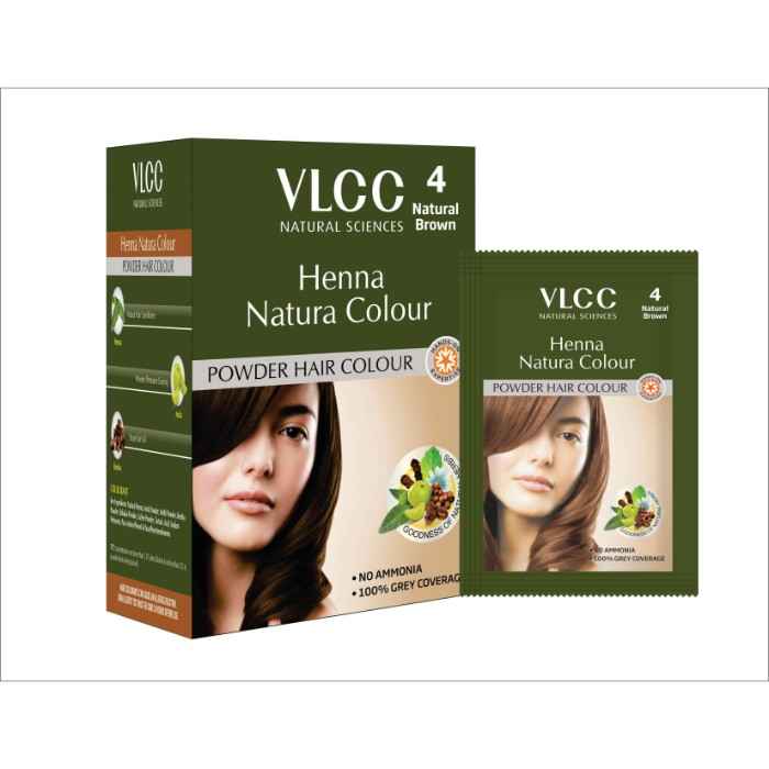Buy VLCC Henna Natura Colour (Natural Brown) (100 g) - Purplle