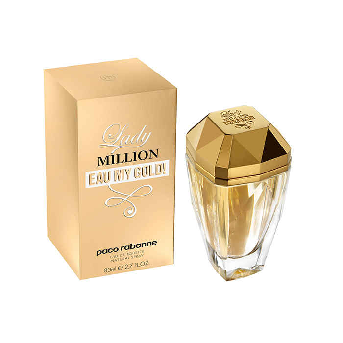 Buy PACO RABANNE Lady Million Eau My Gold Eau de Toilette 80ml - Purplle