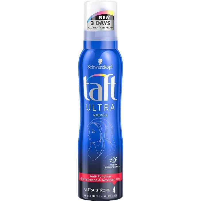 Buy Schwarzkopf Taft All Weather Ultra Mousse Ultra Strong (150 ml) - Purplle