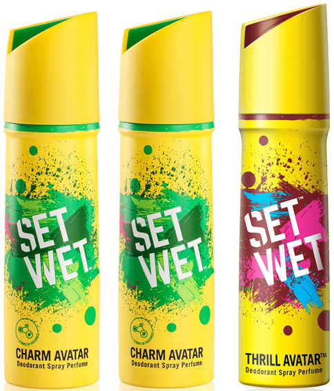 Buy Set Wet Cool Avatar Perfume Spray (150 ml) (Pack of 2) with Free Chill Avatar Perfume Spray (150 ml) - Purplle