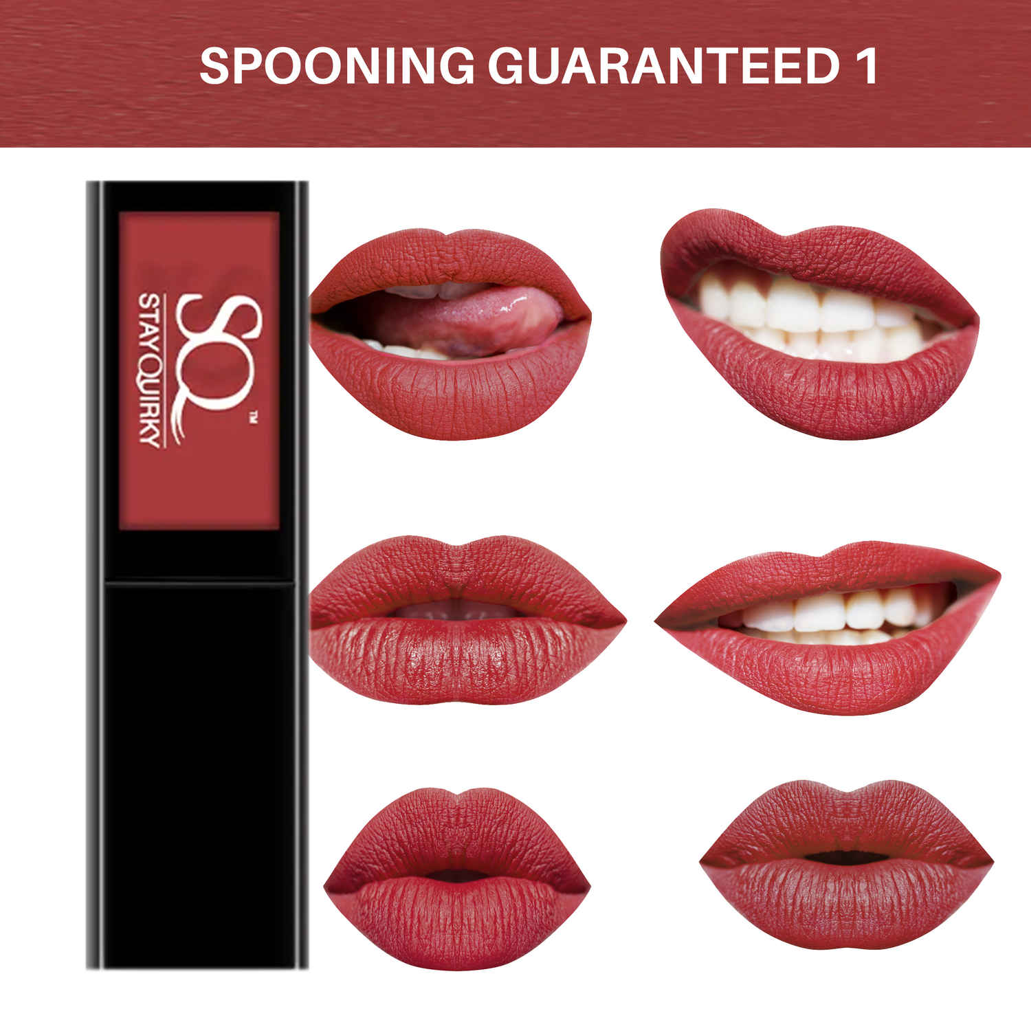 Buy Stay Quirky Liquid Lipstick|Transferproof| Long Lasting| Smudgeproof| Highly Pigmented| Vegan| Nude - Spooning Guaranteed 1 (4.5 ml) - Purplle