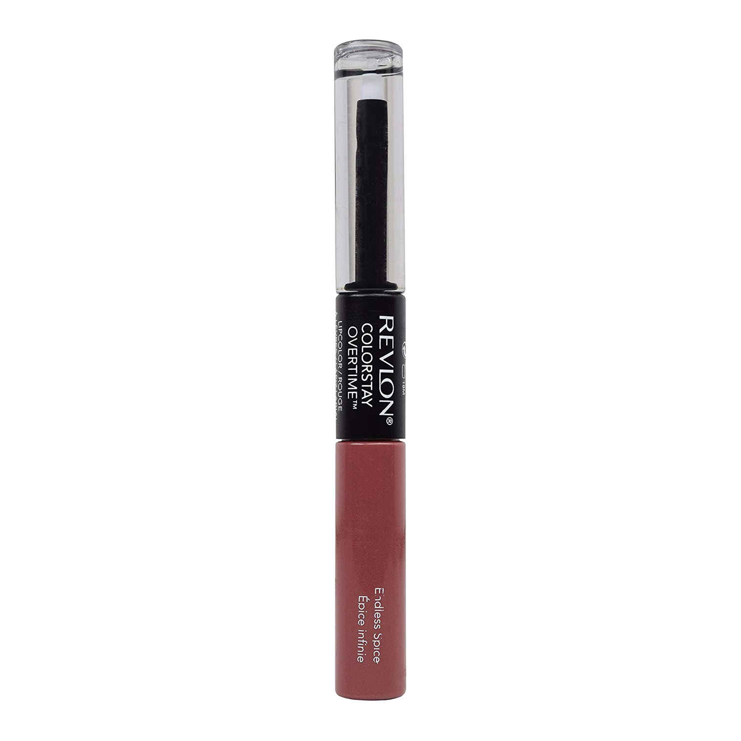 Buy Revlon Colorstay Overtime Lipcolor - Endless Spice (2 ml + 2 ml) - Purplle