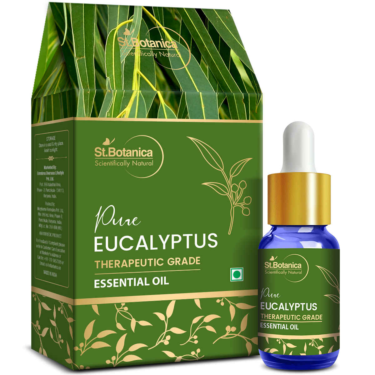 Buy StBotanica Eucalyptus Pure Essential Oil - 15ml - Purplle