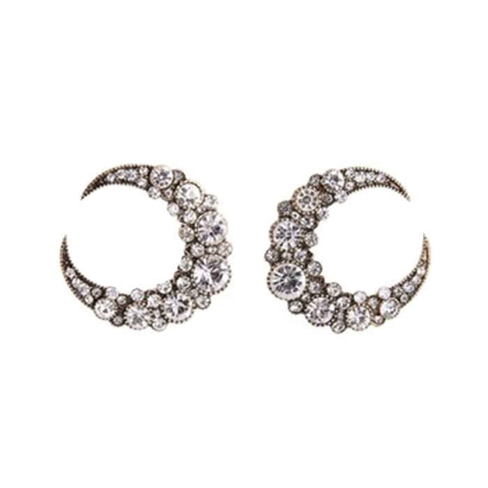 Buy Bling Bag Designer Moon Studs - Purplle