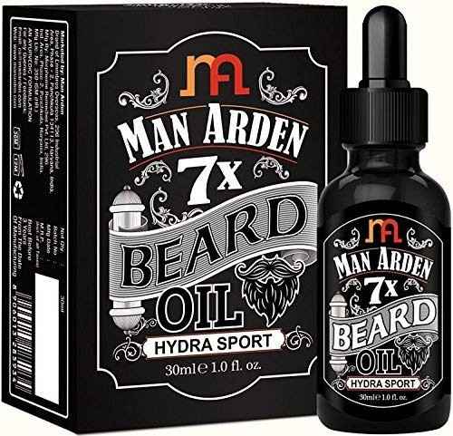 Buy Man Arden 7X Beard Oil (Hydra Sport) (30 ml) 7 Premium Oils Supports Beard Growth & Nourishment - Purplle