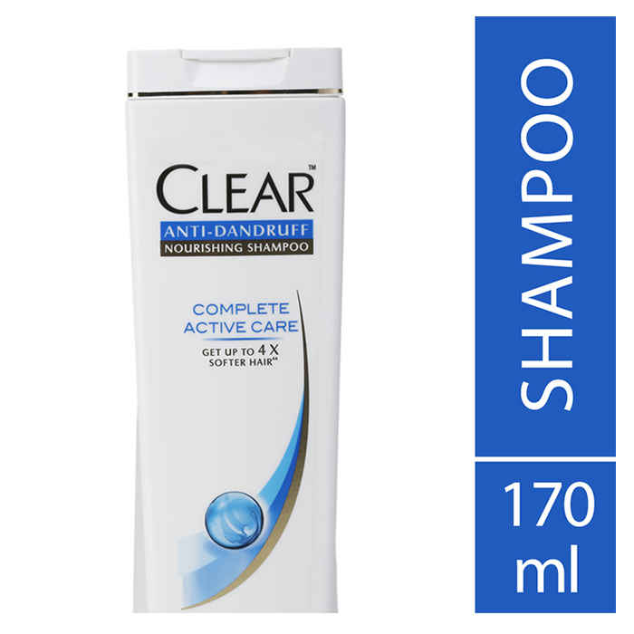 Buy Clear Complete Active Care Anti-Dandruff Nourishing Shampoo (170 ml) - Purplle