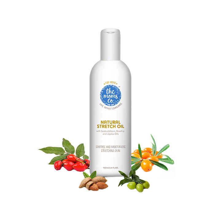Buy The Moms Co.Natural Stretch Oil (100 ml) - Purplle