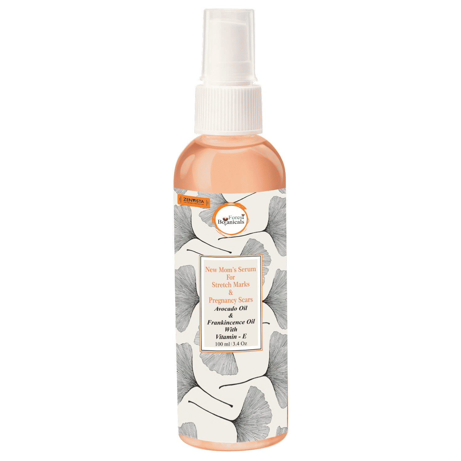 Buy Zenvista Forest Botanicals New Mom'S Serum For Stretch Marks & Pregnancy Scars With Avocado Oil & Frankincence Oil With Vitamin-E (30 ml) - Purplle