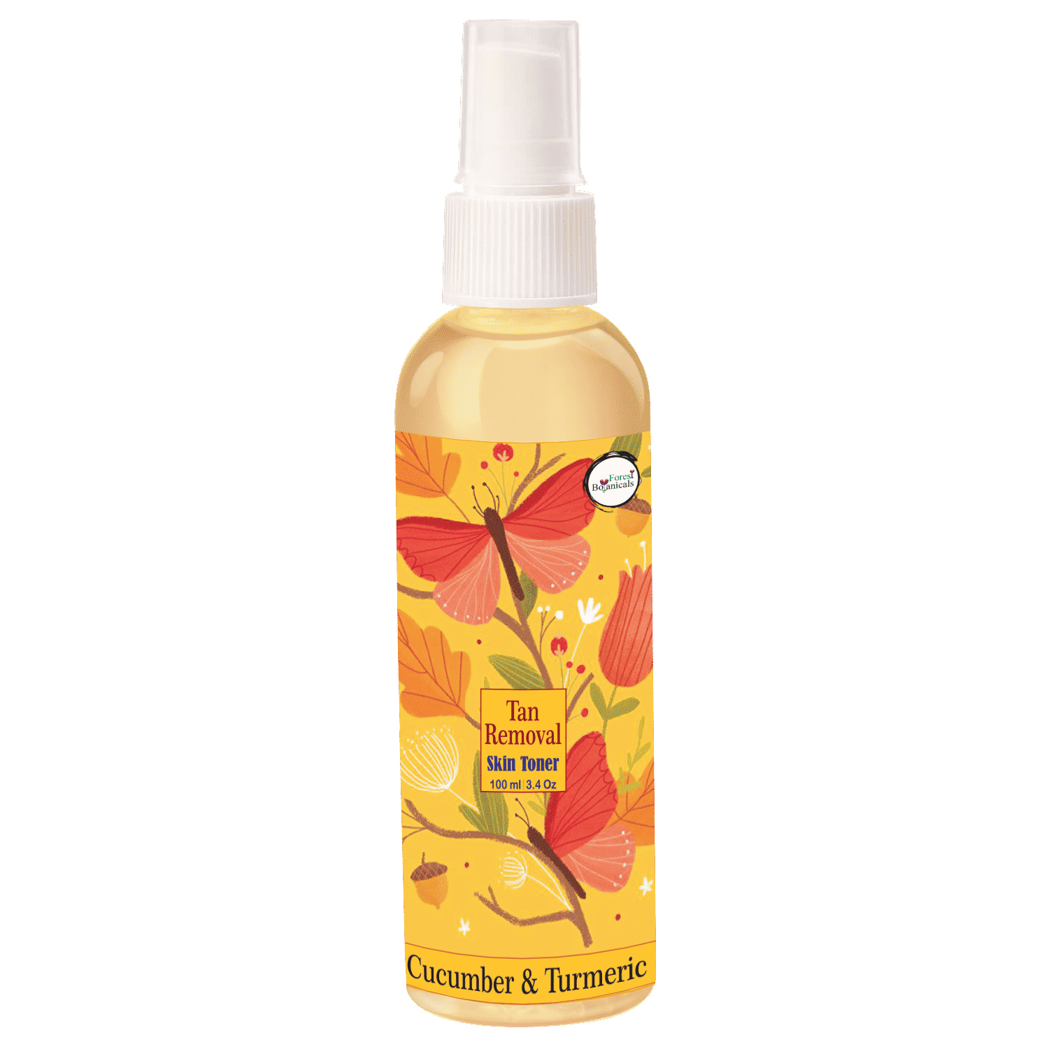 Buy Zenvista Forest Botanicals Tan Removal Skin Toner For Hyper Pigmentation,Dark Skin Tone & Post Pregnancy Scars (100 ml) - Purplle