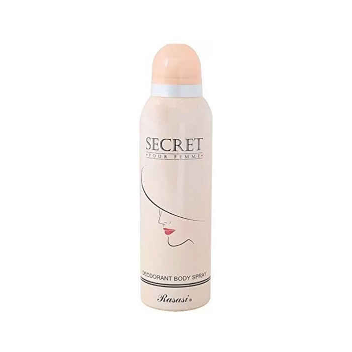 Buy Rasasi Secret Body Spray - For Women (200 ml) - Purplle