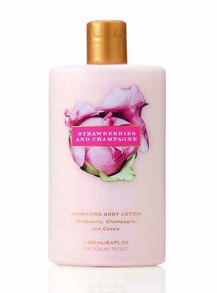 Buy Victoria's Secret Strawberries and Champagne Hydrating Body Lotion (236 ml) - Purplle