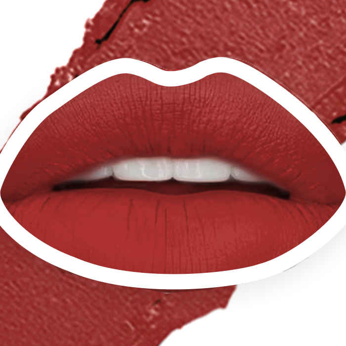 Buy Stay Quirky Lipstick, Super Matte, Red, Badass - Bless Your Delusional Heart 26 - Purplle