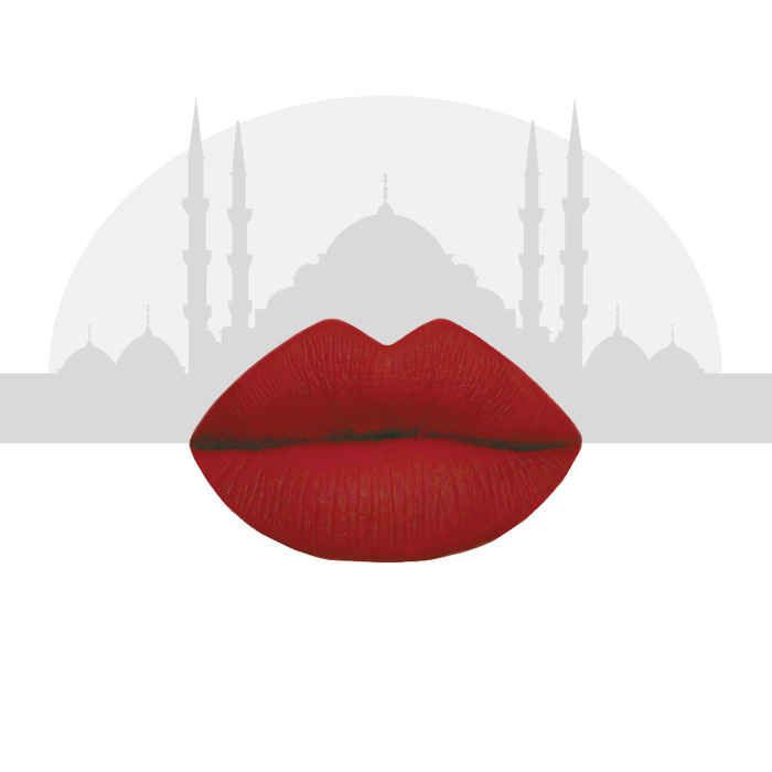 Buy Moda Cosmetics Edition Super Matte Lipstick Bright Red 116 - Purplle
