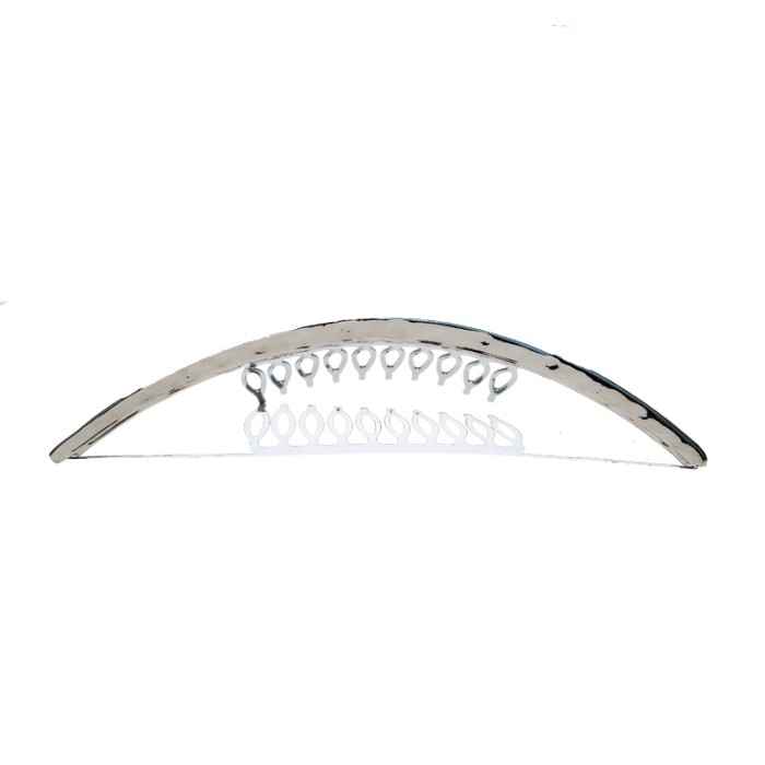 Buy Joker & Witch Silver Waves Metal Hair Ornament - Purplle