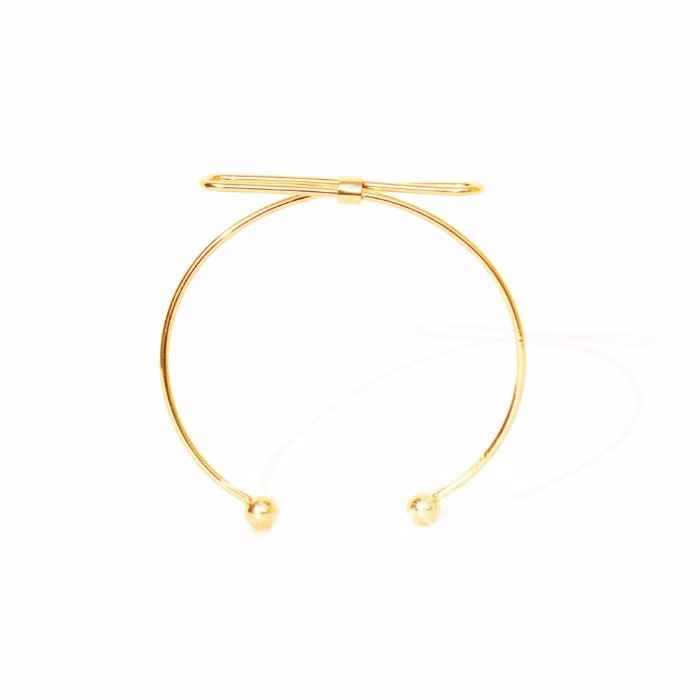 Buy Joker & Witch Elegant Bow Gold Bracelet - Purplle