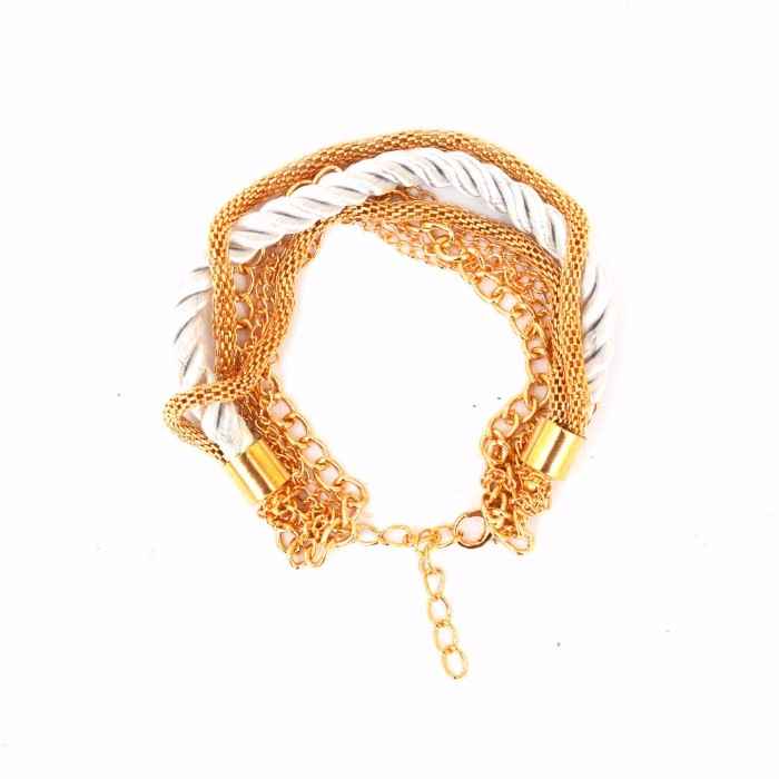 Buy Joker & Witch White Stacked Party Bracelet - Purplle