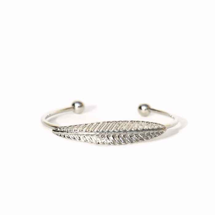 Buy Joker & Witch Single Leaf Silver Bracelet - Purplle