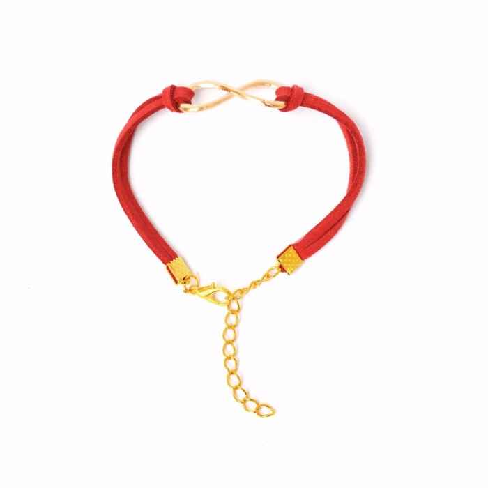 Buy Joker & Witch Red Infinity Bracelet - Purplle
