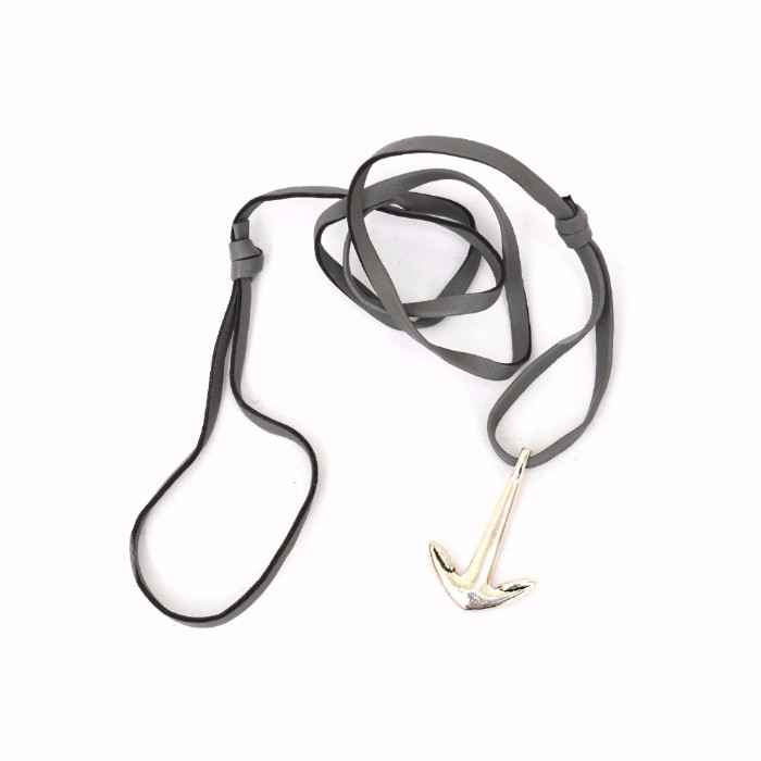 Buy Joker & Witch Grey Anchor Loop Bracelet - Purplle