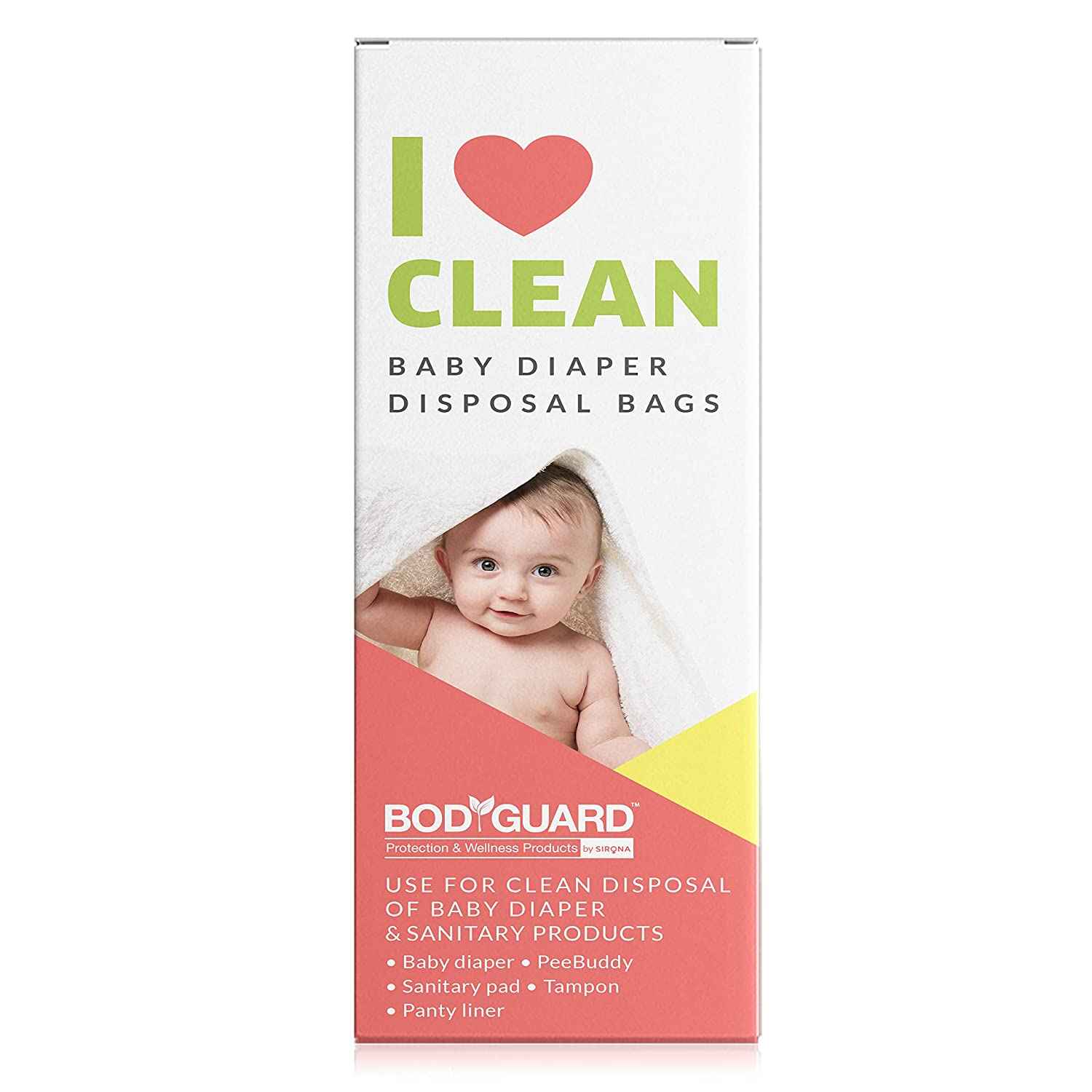 Buy Baby Diapers & Sanitary Disposal Bag by SIRONA (15 Pcs - 1 Packs) - Purplle