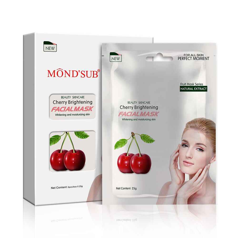 Buy Mond'Sub Cherry Brightening Facial Mask - Purplle