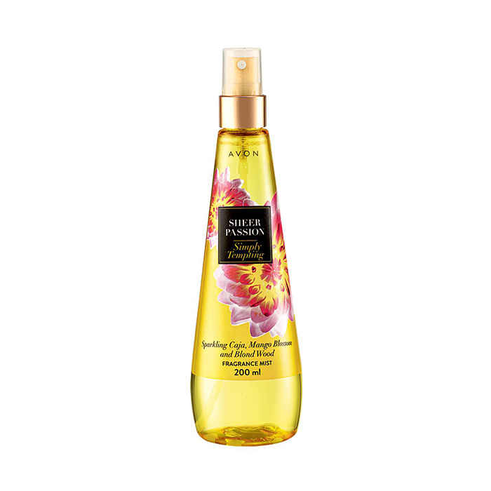 Buy Avon Sheer Passion Simply Tempting Fragrance Mist (200 ml) - Purplle