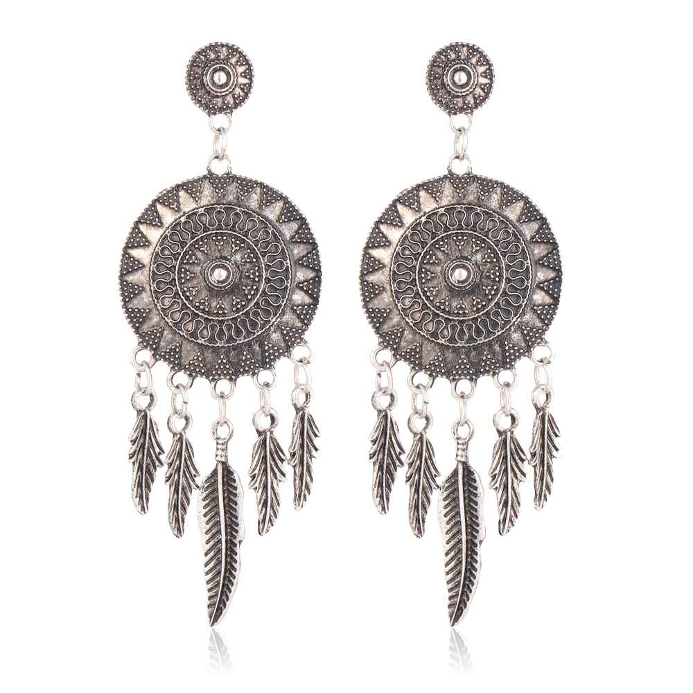 Buy Crunchy Fashion Crunchy Fashion Drop & Dangler Earring - Purplle